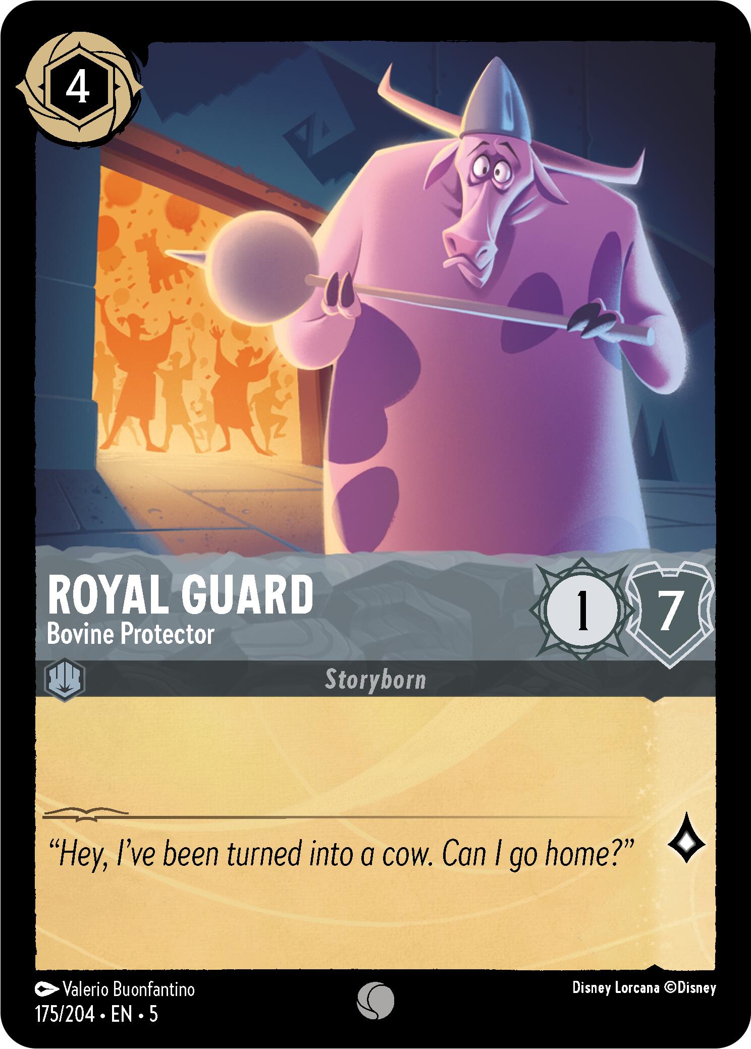 Royal Guard - Bovine Protector (175/204) [Shimmering Skies] | Shuffle n Cut Hobbies & Games
