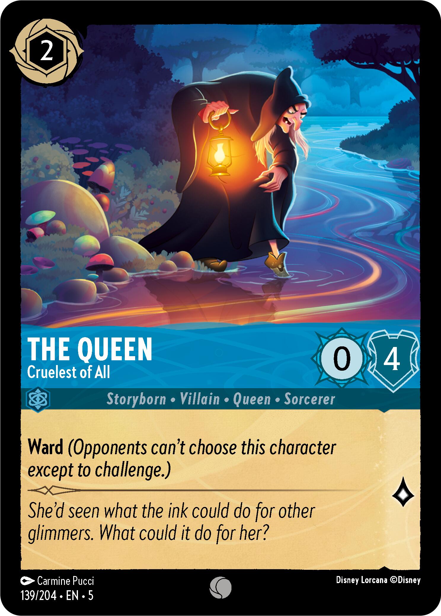 The Queen - Cruelest of All (139/204) [Shimmering Skies] | Shuffle n Cut Hobbies & Games