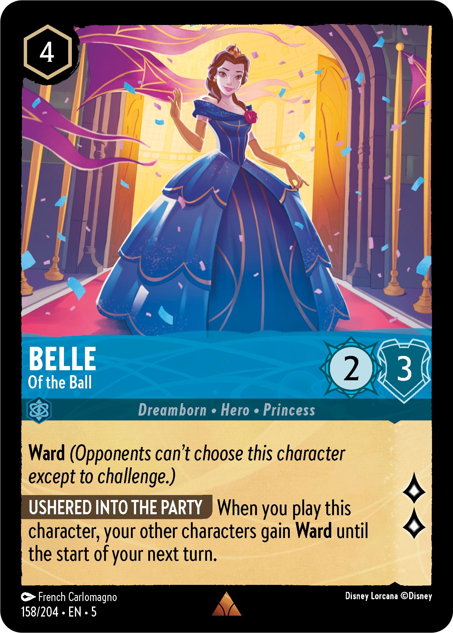 Belle - Of the Ball (158/204) [Shimmering Skies] | Shuffle n Cut Hobbies & Games