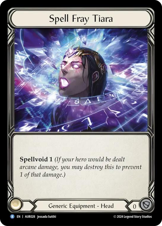 Spell Fray Tiara [AUR028] (1st Strike) | Shuffle n Cut Hobbies & Games