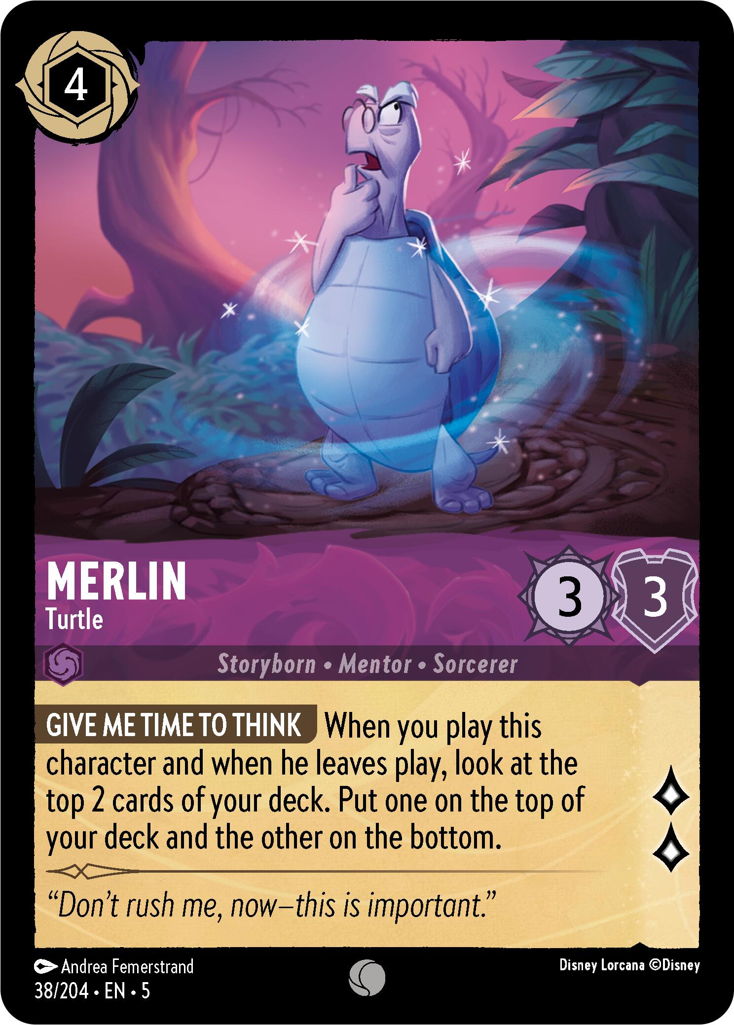 Merlin - Turtle (38/204) [Shimmering Skies] | Shuffle n Cut Hobbies & Games