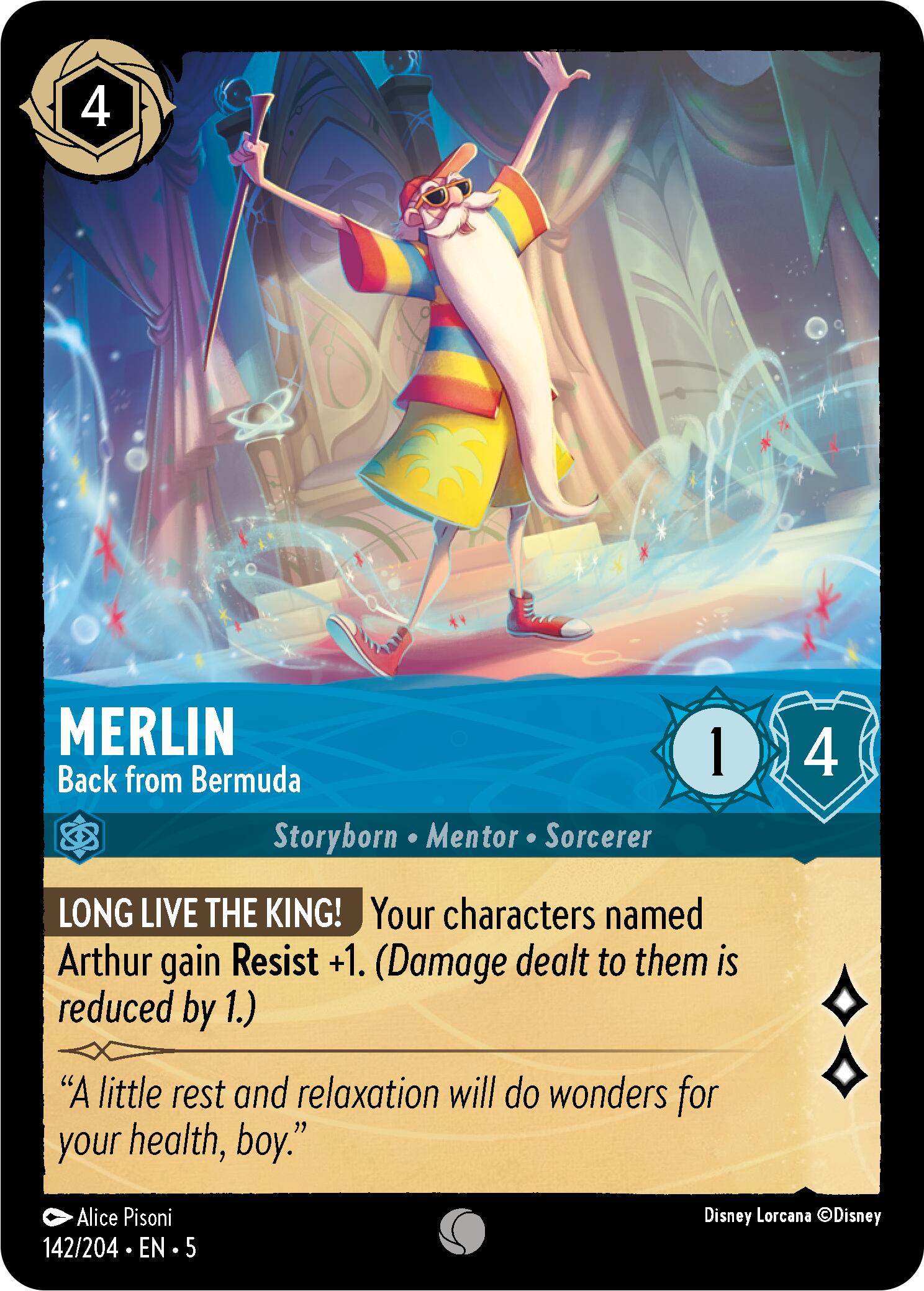 Merlin - Back from Bermuda (142/204) [Shimmering Skies] | Shuffle n Cut Hobbies & Games