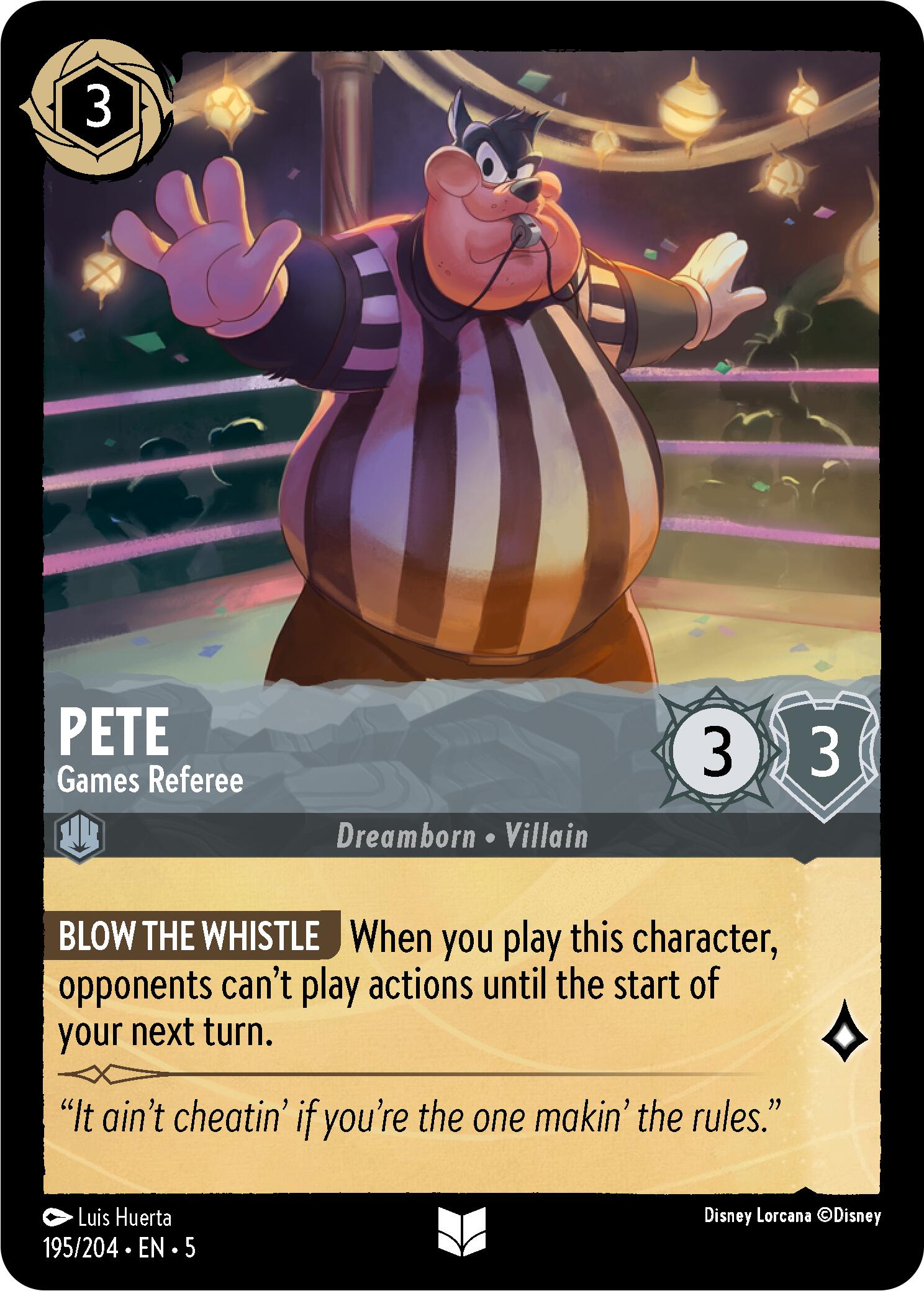 Pete - Games Referee (195/204) [Shimmering Skies] | Shuffle n Cut Hobbies & Games