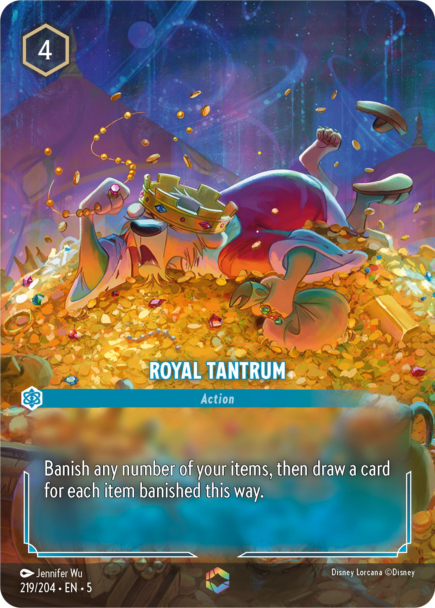 Royal Tantrum (Enchanted) (219/204) [Shimmering Skies] | Shuffle n Cut Hobbies & Games