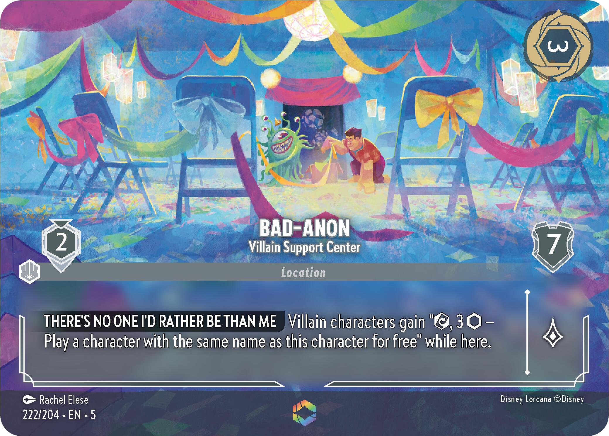 Bad-Anon - Villain Support Center (Enchanted) (222/204) [Shimmering Skies] | Shuffle n Cut Hobbies & Games