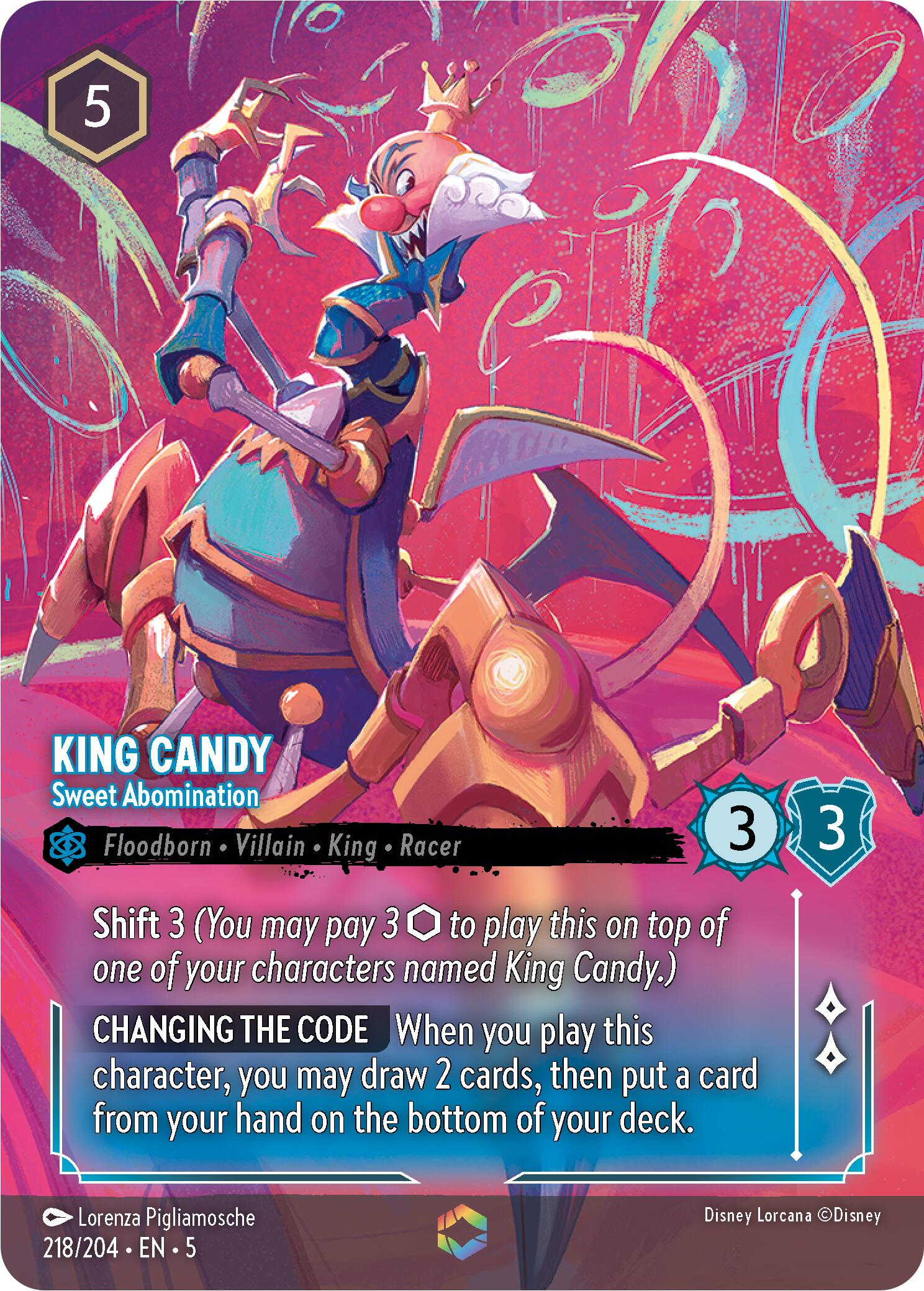 King Candy - Sweet Abomination (Enchanted) (218/204) [Shimmering Skies] | Shuffle n Cut Hobbies & Games