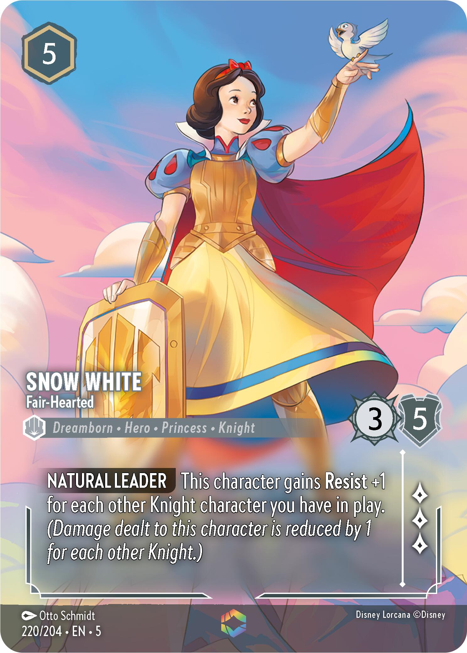 Snow White - Fair-Hearted (Enchanted) (220/204) [Shimmering Skies] | Shuffle n Cut Hobbies & Games