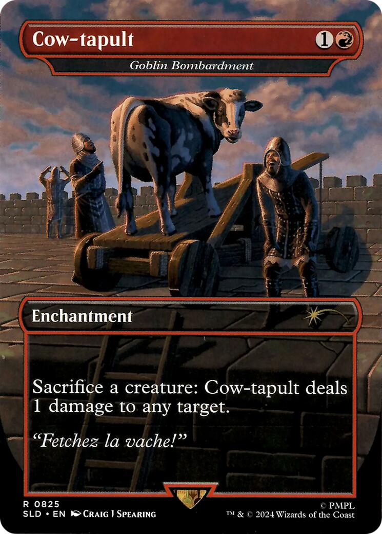 Cow-tapult - Goblin Bombardment [Secret Lair Drop Series] | Shuffle n Cut Hobbies & Games