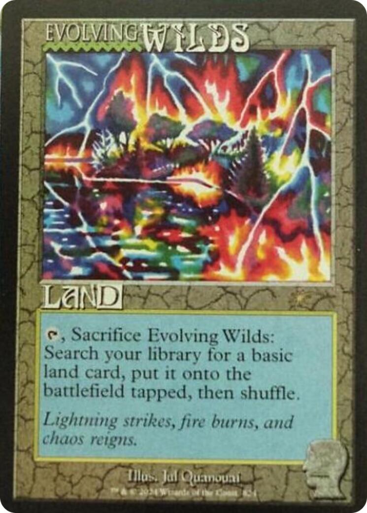 Evolving Wilds (Rainbow Foil) [Secret Lair Drop Series] | Shuffle n Cut Hobbies & Games