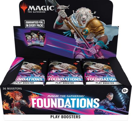 Magic: The Gathering Foundations - Play Booster Display | Shuffle n Cut Hobbies & Games