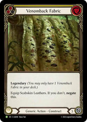 Venomback Fabric [LSS018] (Promo)  Cold Foil | Shuffle n Cut Hobbies & Games