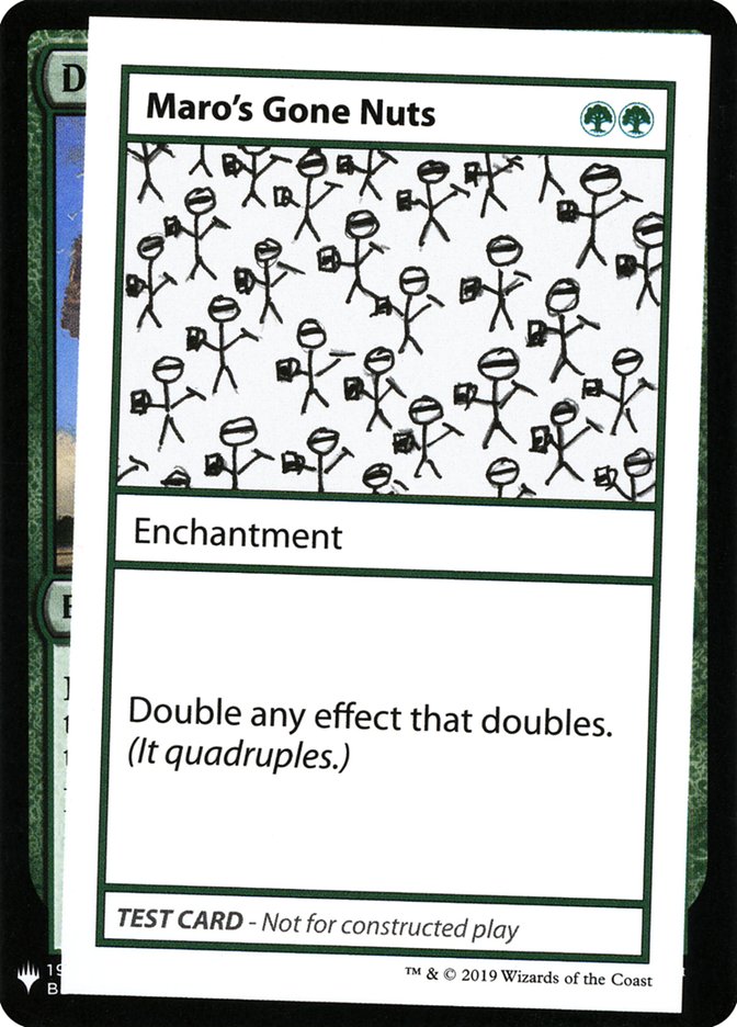 Maro's Gone Nuts [Mystery Booster Playtest Cards] | Shuffle n Cut Hobbies & Games