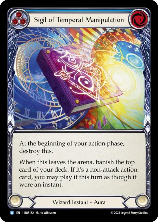 Sigil of Temporal Manipulation [ROS182] (Rosetta) | Shuffle n Cut Hobbies & Games