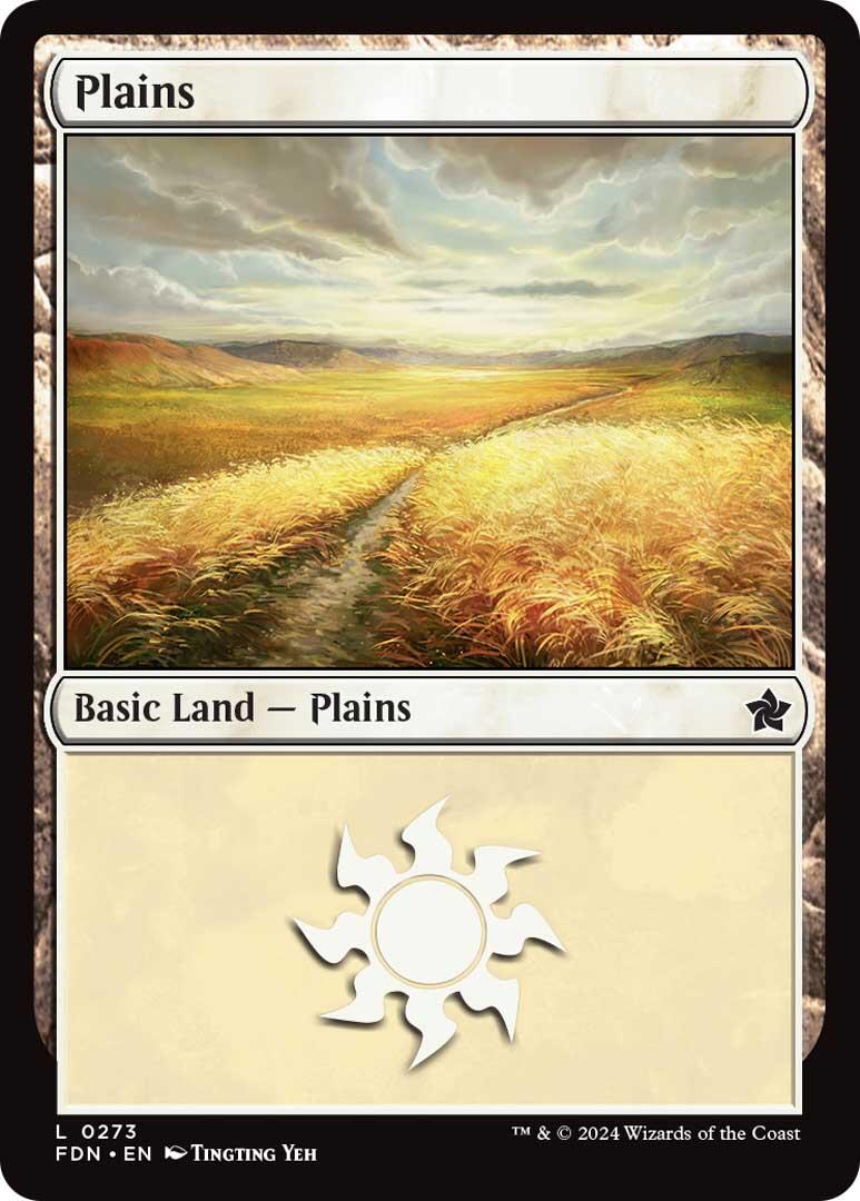 Plains (0273) [Foundations] | Shuffle n Cut Hobbies & Games