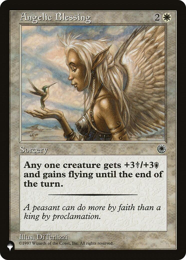 Angelic Blessing [The List] | Shuffle n Cut Hobbies & Games
