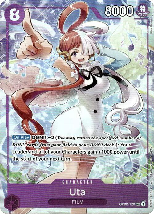 Uta (OP02-120) (Premium Card Collection -Uta-) [One Piece Promotion Cards] | Shuffle n Cut Hobbies & Games