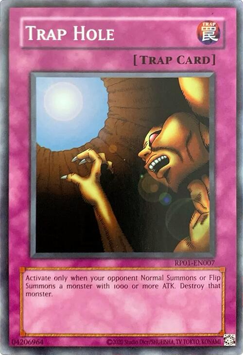 Trap Hole [RP01-EN007] Common | Shuffle n Cut Hobbies & Games