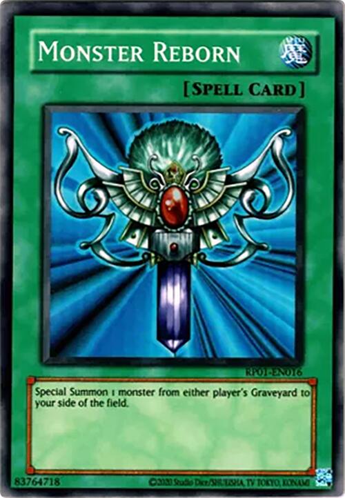 Monster Reborn [RP01-EN016] Super Rare | Shuffle n Cut Hobbies & Games