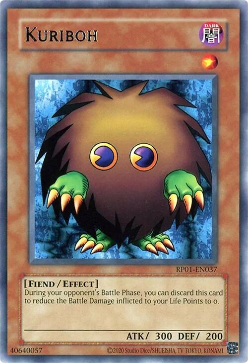 Kuriboh [RP01-EN037] Rare | Shuffle n Cut Hobbies & Games