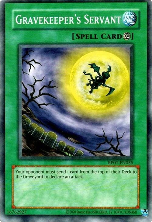 Gravekeeper's Servant [RP01-EN055] Common | Shuffle n Cut Hobbies & Games