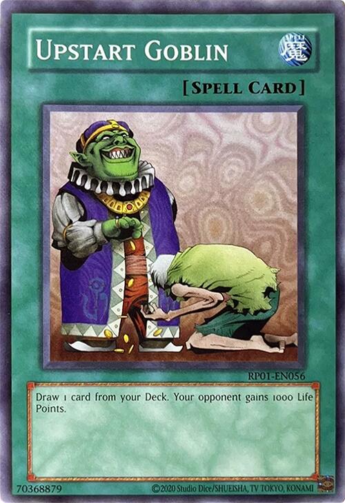 Upstart Goblin [RP01-EN056] Common | Shuffle n Cut Hobbies & Games