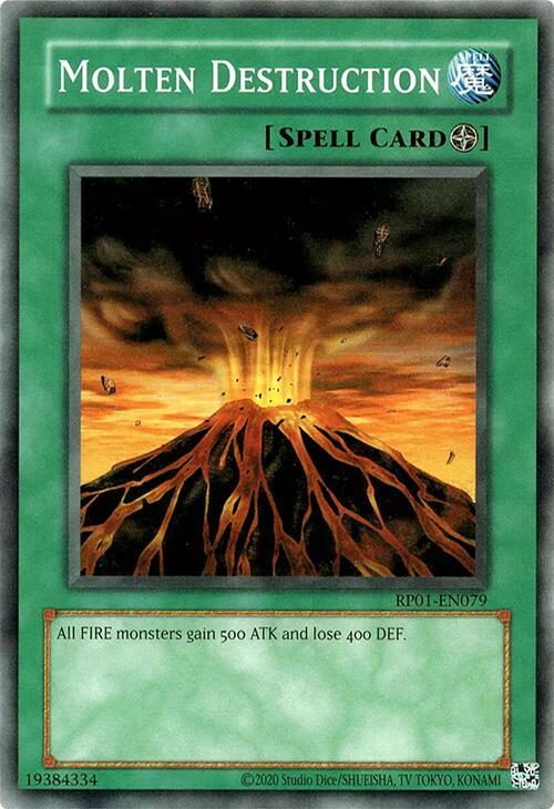 Molten Destruction [RP01-EN079] Common | Shuffle n Cut Hobbies & Games