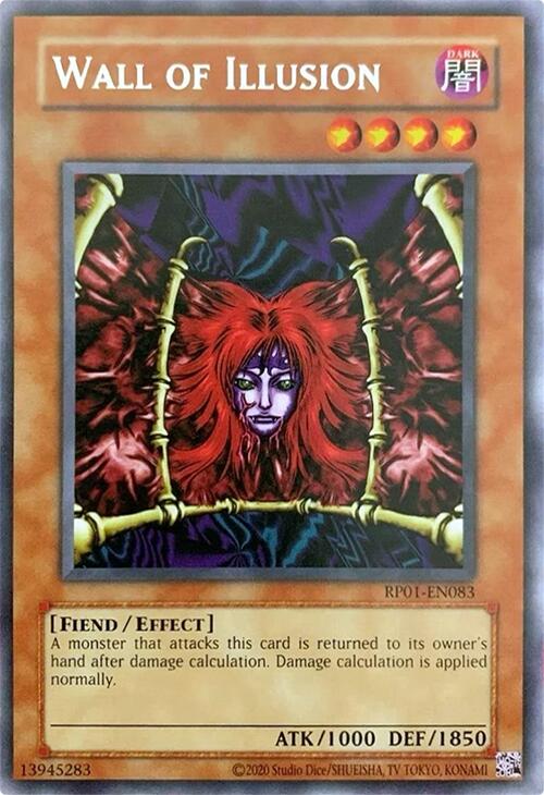 Wall of Illusion [RP01-EN083] Common | Shuffle n Cut Hobbies & Games
