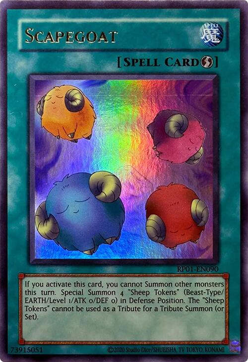 Scapegoat [RP01-EN090] Ultra Rare | Shuffle n Cut Hobbies & Games