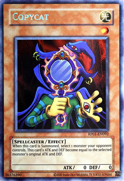 Copycat [RP01-EN092] Secret Rare | Shuffle n Cut Hobbies & Games