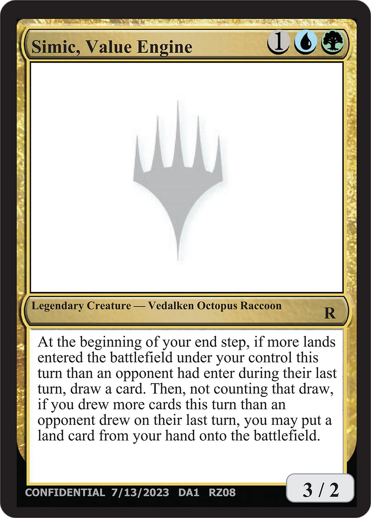 Simic Value Engine [Unknown Event] | Shuffle n Cut Hobbies & Games