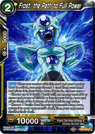 Frost, the Path to Full Power (BT7-087) [Assault of the Saiyans] | Shuffle n Cut Hobbies & Games