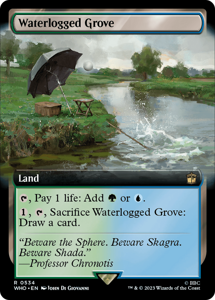 Waterlogged Grove (Extended Art) [Doctor Who] | Shuffle n Cut Hobbies & Games