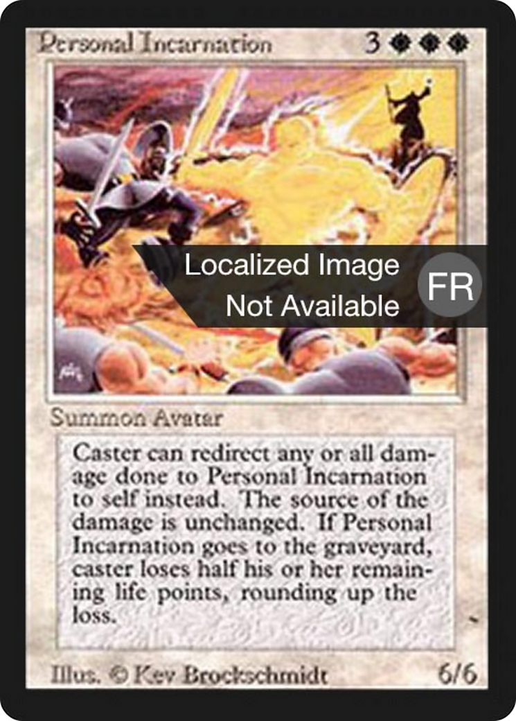 Personal Incarnation [Foreign Black Border] | Shuffle n Cut Hobbies & Games