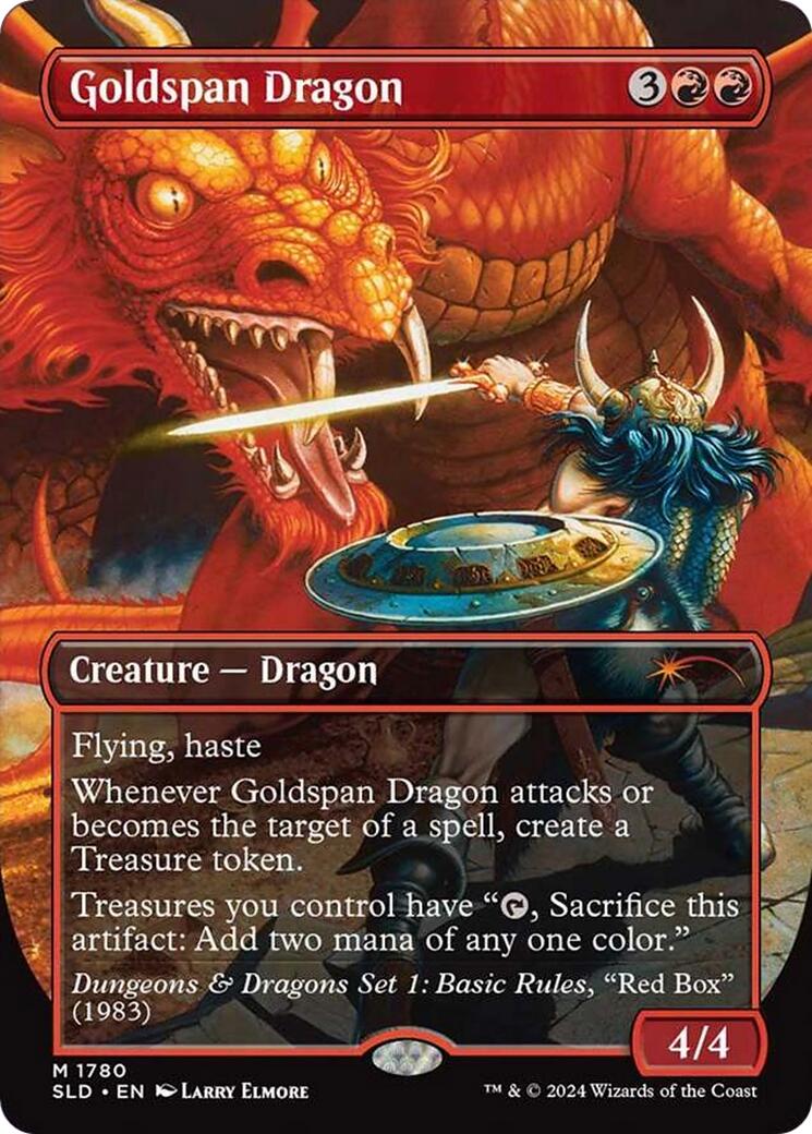 Goldspan Dragon [Secret Lair Drop Series] | Shuffle n Cut Hobbies & Games