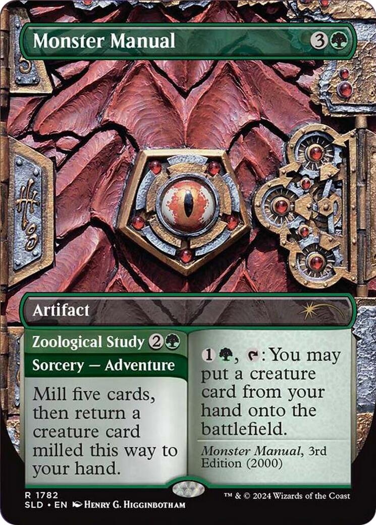 Monster Manual [Secret Lair Drop Series] | Shuffle n Cut Hobbies & Games