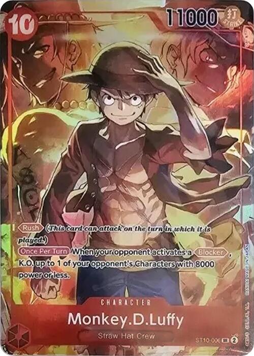 Monkey.D.Luffy (Treasure Booster Set) [One Piece Promotion Cards] | Shuffle n Cut Hobbies & Games