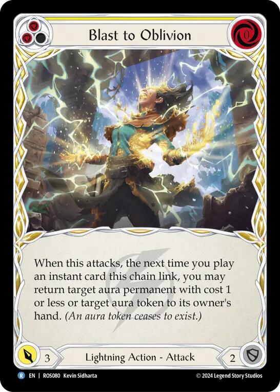 Blast to Oblivion (Yellow) [ROS080] (Rosetta) | Shuffle n Cut Hobbies & Games