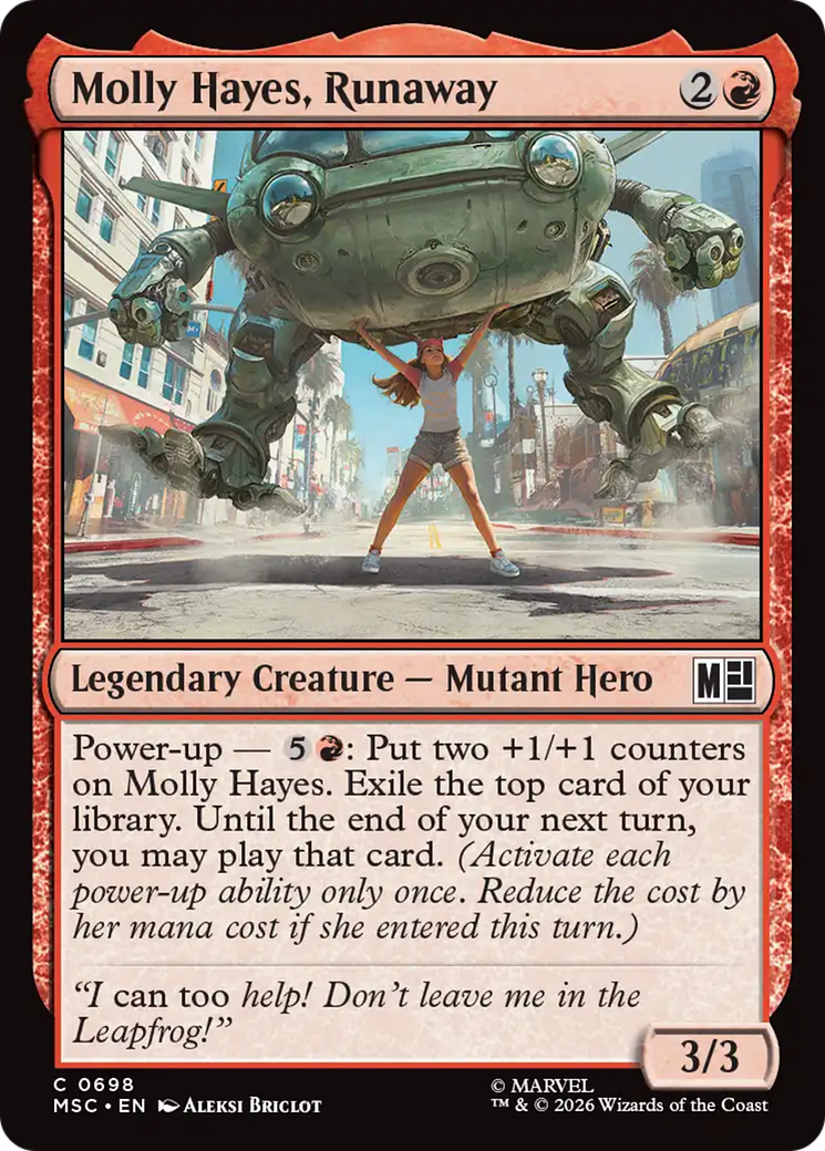 Molly Hayes, Runaway [Marvel Super Heroes Commander] | Shuffle n Cut Hobbies & Games