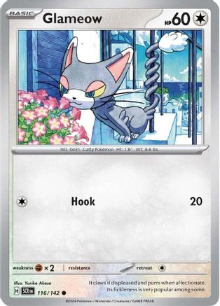 Glameow (116/142) [Scarlet & Violet: Stellar Crown] | Shuffle n Cut Hobbies & Games