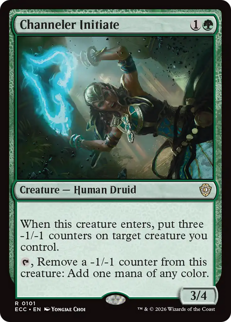 Channeler Initiate [Lorwyn Eclipsed Commander] | Shuffle n Cut Hobbies & Games