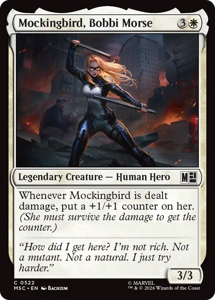 Mockingbird, Bobbi Morse (0522) [Marvel Super Heroes Commander] | Shuffle n Cut Hobbies & Games