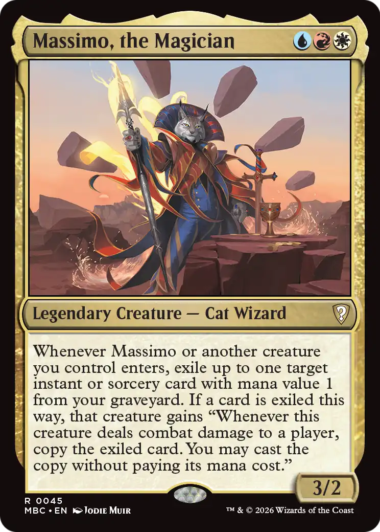 Massimo, the Magician [Mystery Booster: Commander Edition] | Shuffle n Cut Hobbies & Games