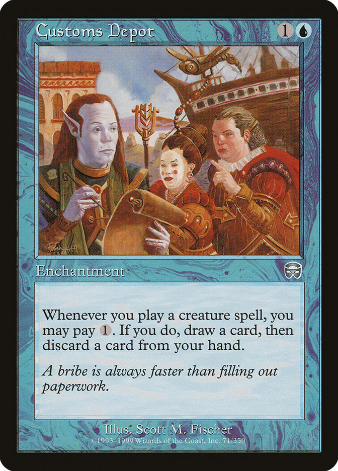 Customs Depot [Mercadian Masques] | Shuffle n Cut Hobbies & Games