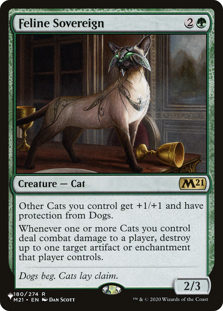 Feline Sovereign [The List] | Shuffle n Cut Hobbies & Games