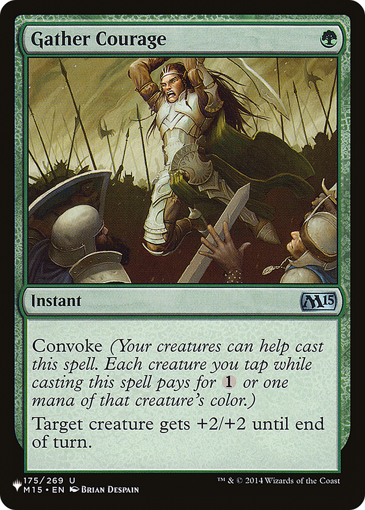 Gather Courage [The List] | Shuffle n Cut Hobbies & Games