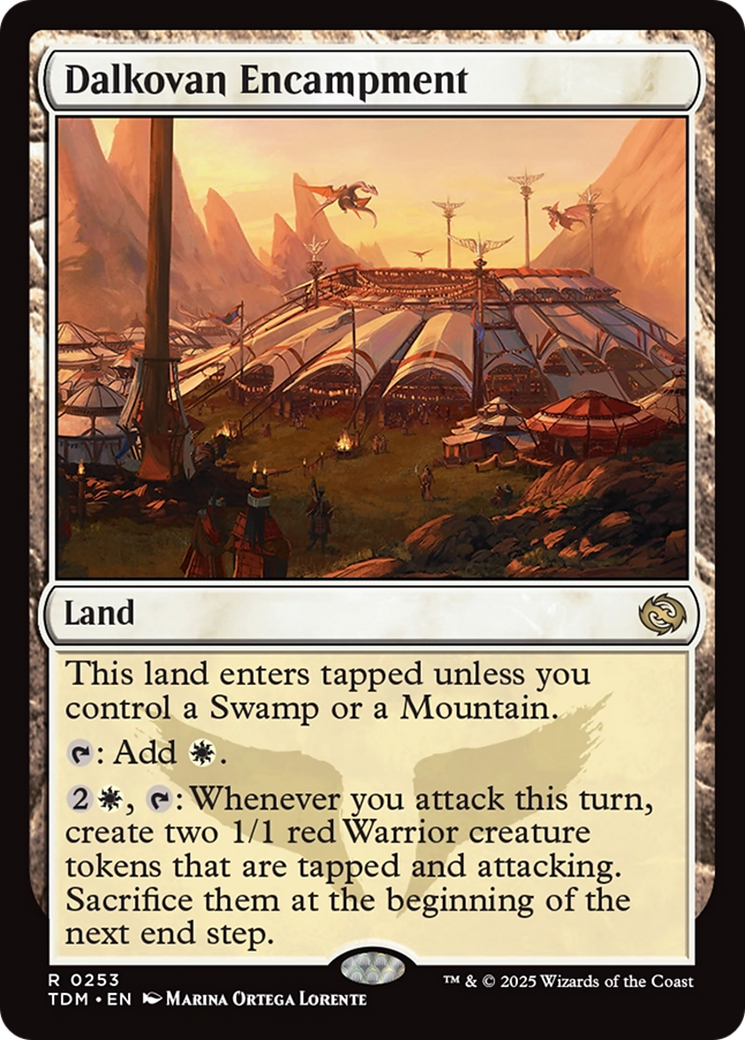 Dalkovan Encampment [Tarkir: Dragonstorm] | Shuffle n Cut Hobbies & Games