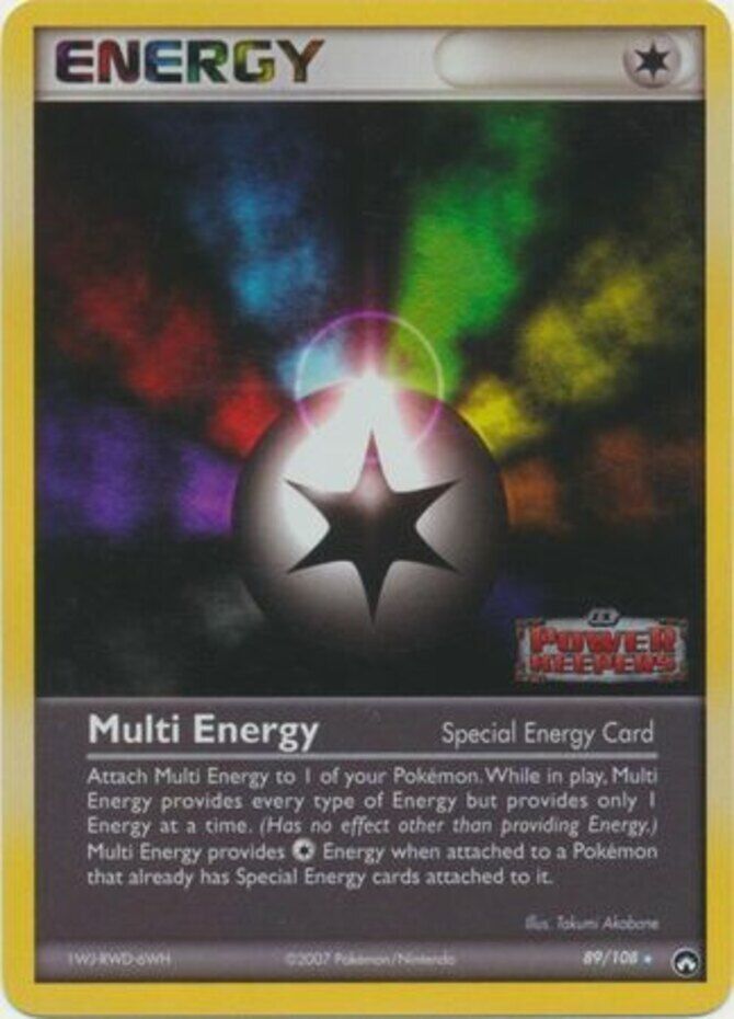 Multi Energy (89/108) (Stamped) [EX: Power Keepers] | Shuffle n Cut Hobbies & Games