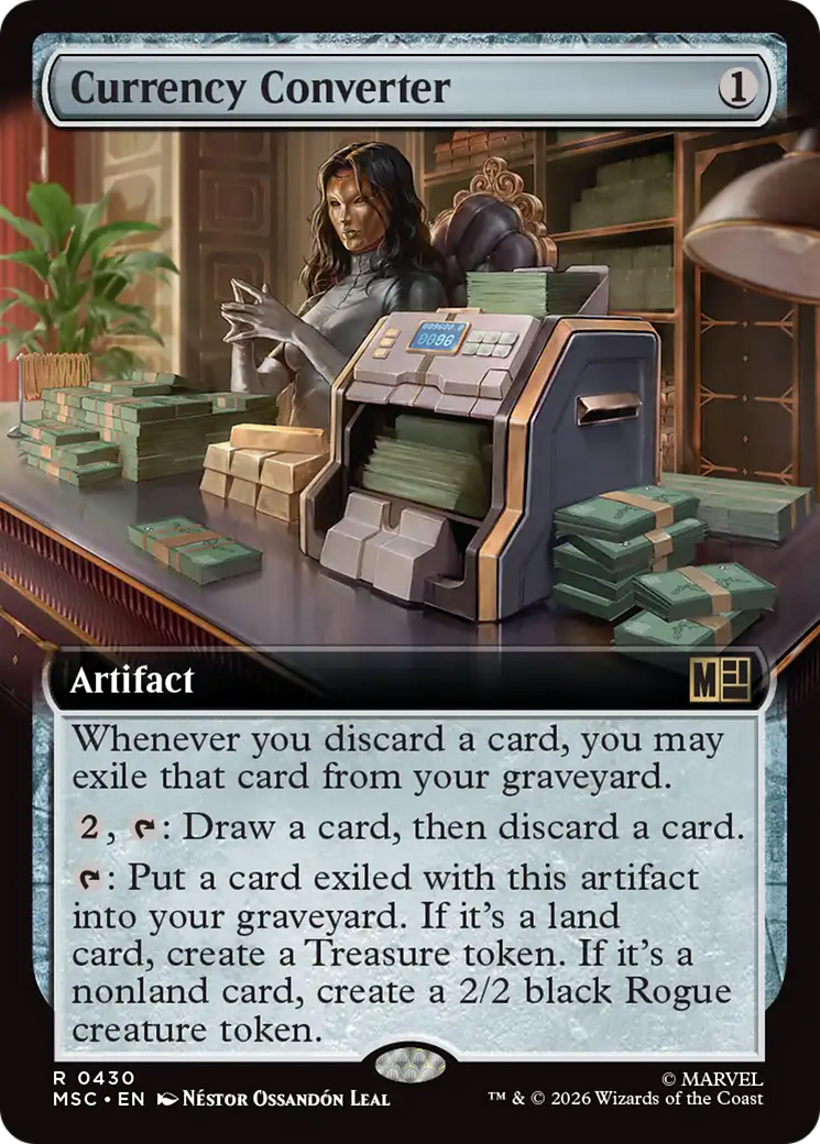 Currency Converter (Extended Art) [Marvel Super Heroes Commander] | Shuffle n Cut Hobbies & Games