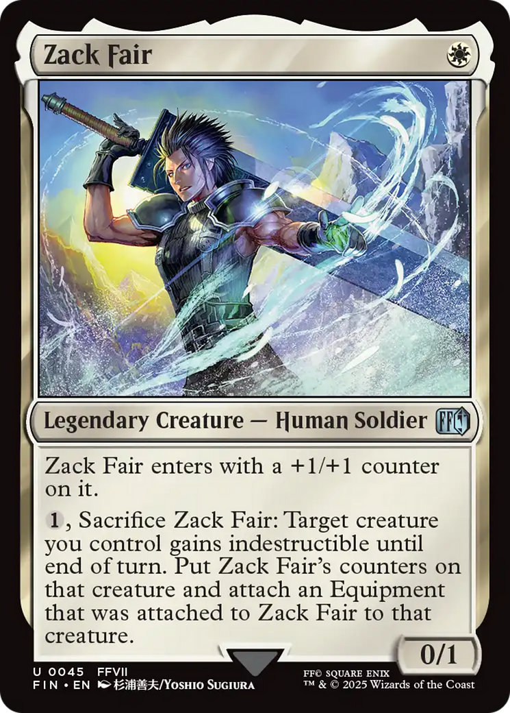 Zack Fair [FINAL FANTASY] | Shuffle n Cut Hobbies & Games