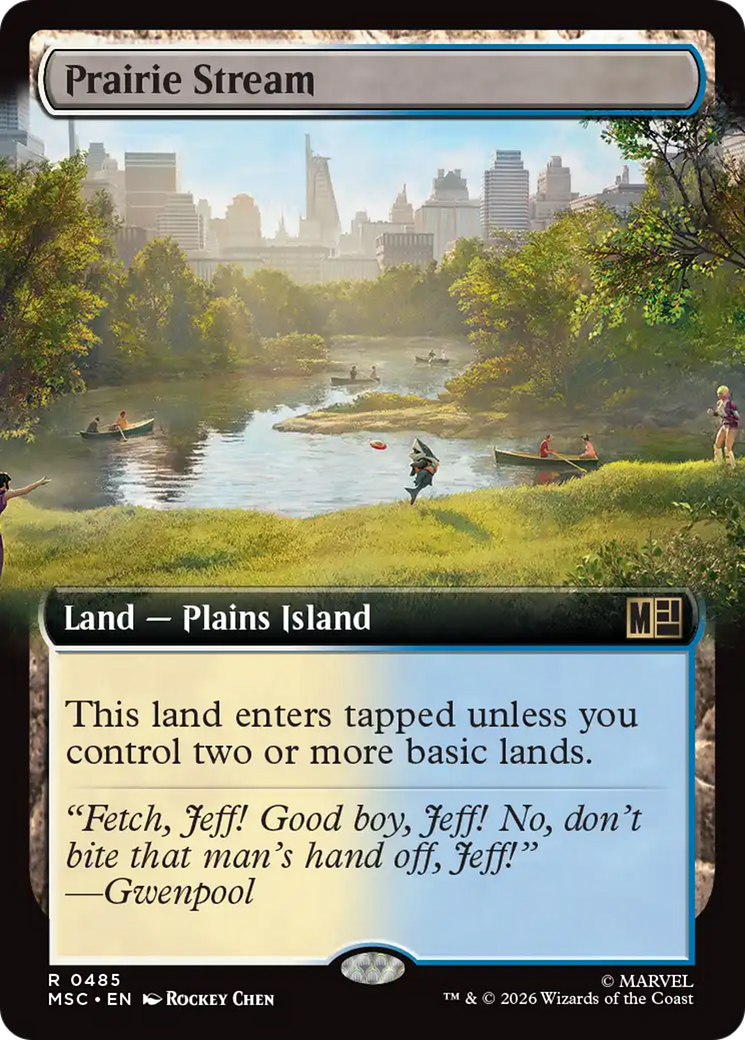 Prairie Stream (Extended Art) [Marvel Super Heroes Commander] | Shuffle n Cut Hobbies & Games